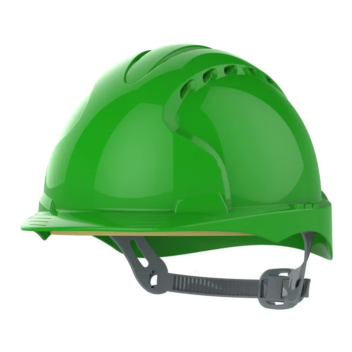 JSP EVO®2 Safety Helmet, Slip Ratchet, Vented, Green – AJF030-050-300